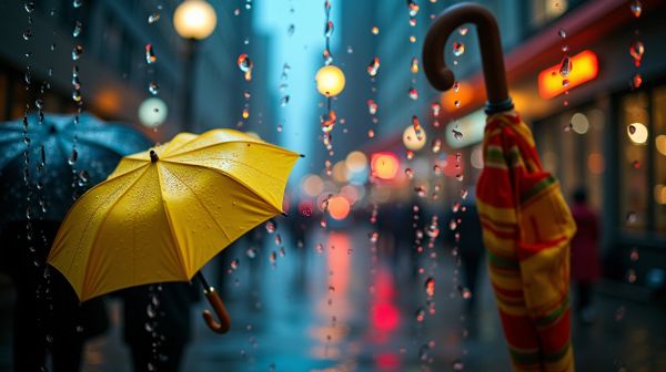 Les parapluies les plus originaux pour affronter la pluie avec style