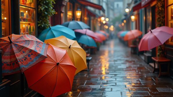 Les parapluies les plus originaux pour affronter la pluie avec style